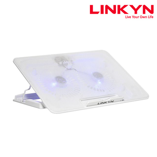 링킨 LS-210 노트북 쿨링패드 저소음 최대17.3인치 지원 6단계 각도조절
